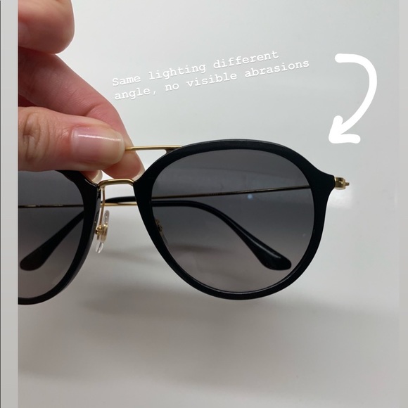 Ray-ban Sunglasses Black and Grey Gradient - Picture 7 of 7